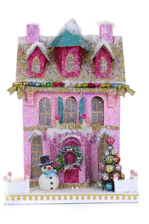 Whimsical Village House - Snowman Villa