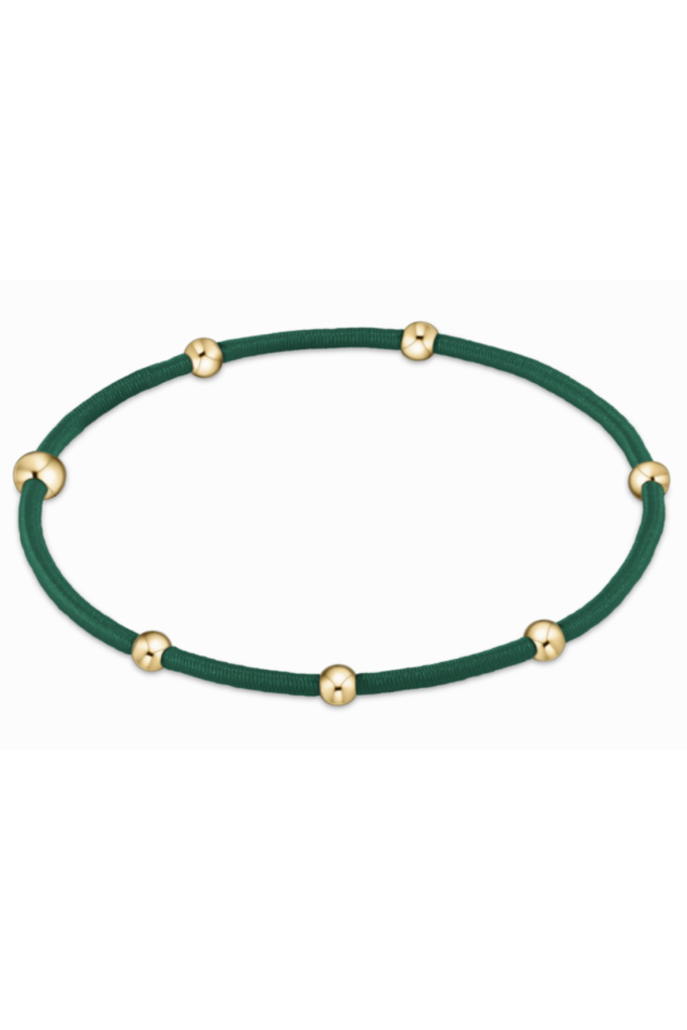 EN Essentials Bracelet - Dark Green