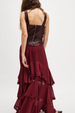 FP Clementine Maxi Skirt - Aged Red