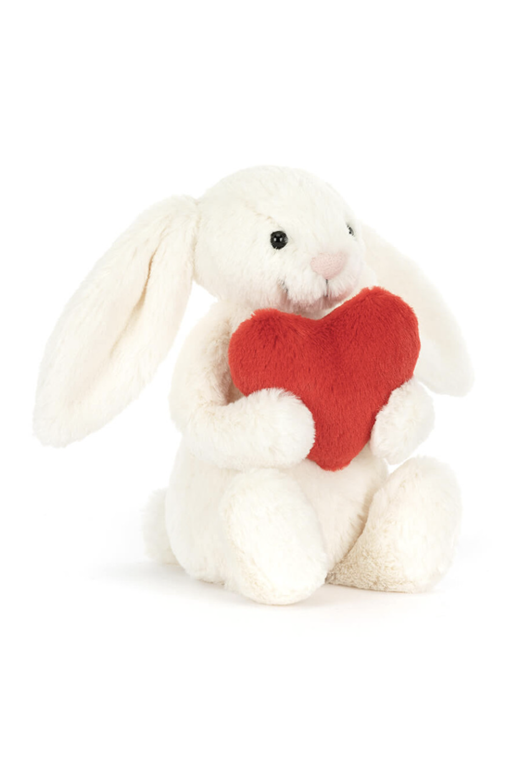 Bashful Bunny with Red Love Heart