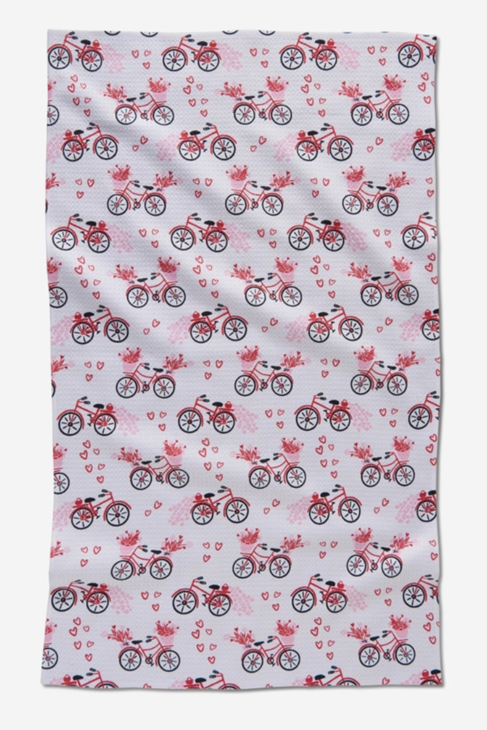 Geometry Kitchen Tea Towel - Love Bikes