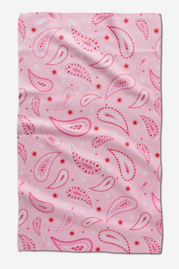 Geometry Kitchen Tea Towel - Sweet Paisley