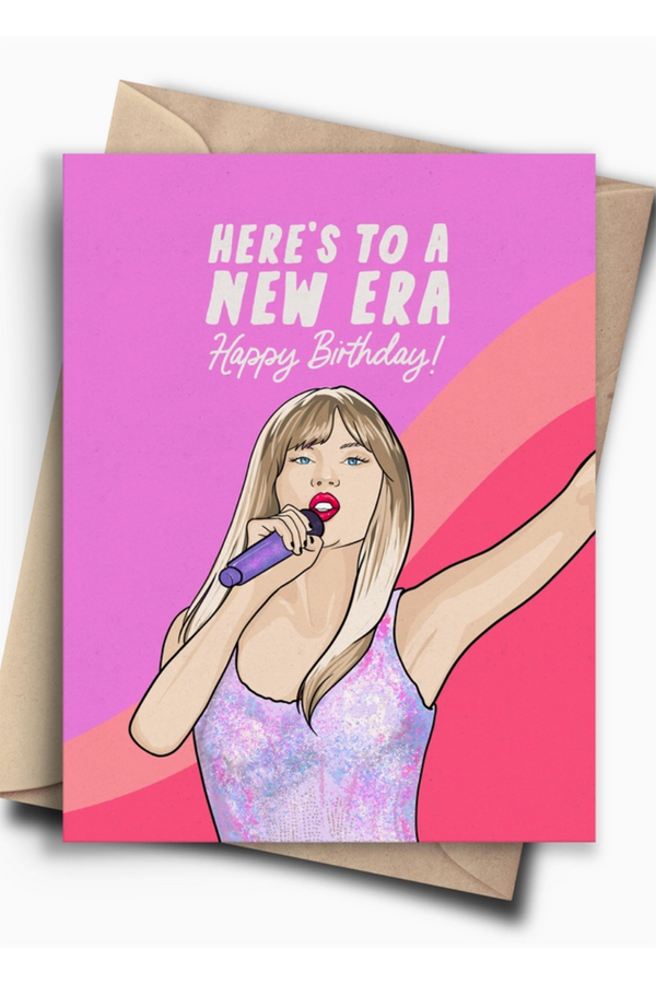 PC Birthday Card - Taylor New Era