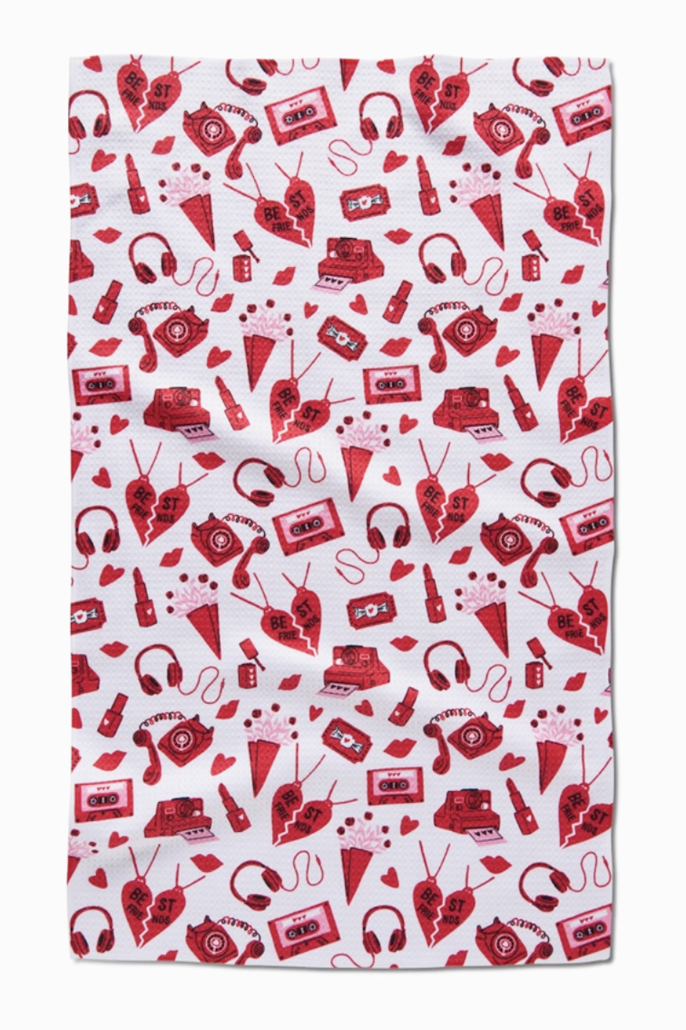 Geometry Kitchen Tea Towel - Best Friends