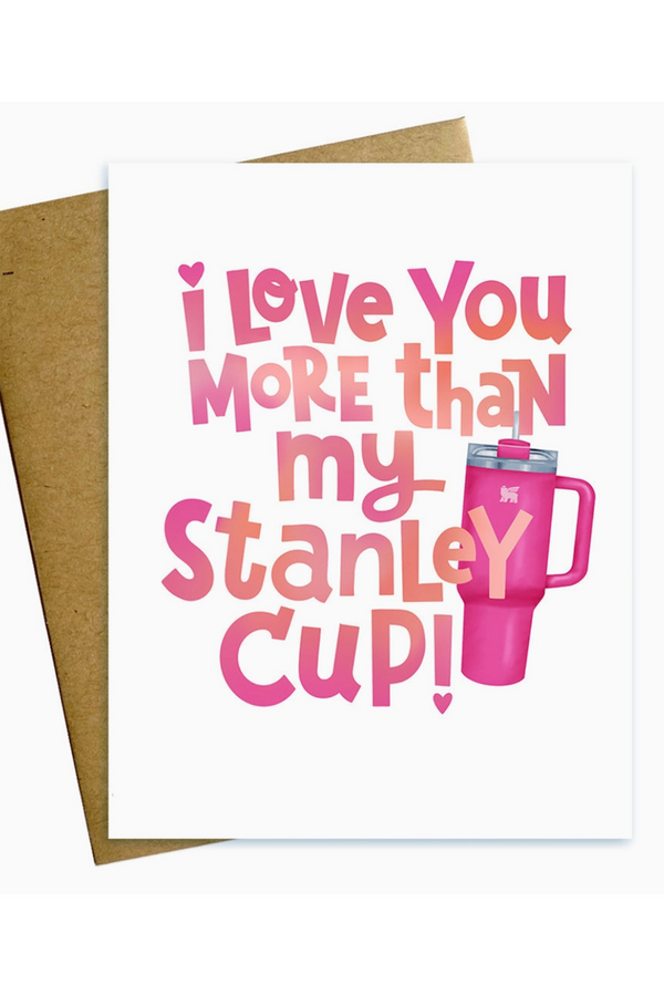 MM Single Valentine's Day Card - Stanley Cup