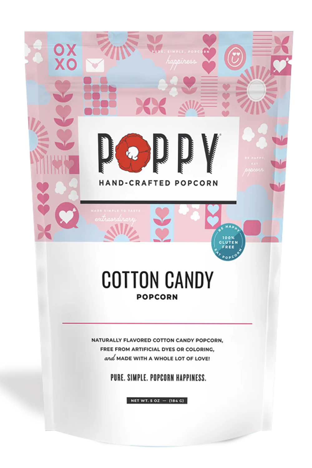 Poppy Popcorn - Cotton Candy