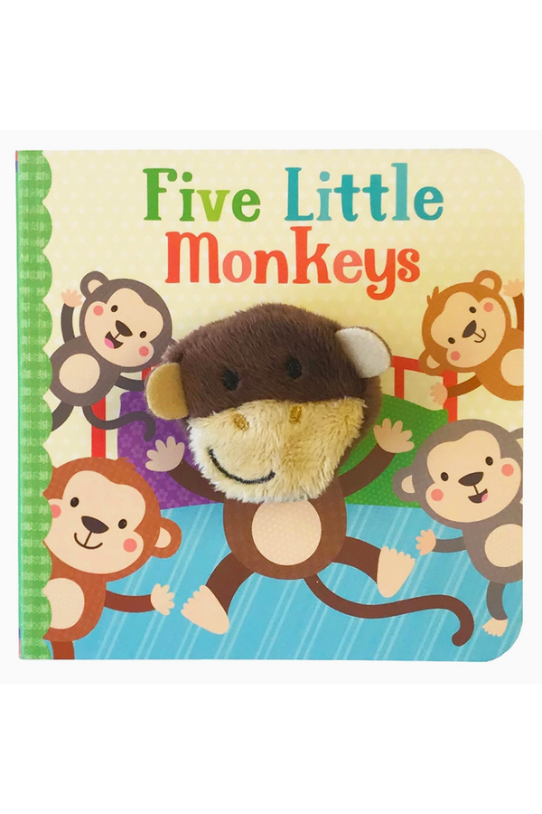 Finger Puppet Book - Five Little Monkeys