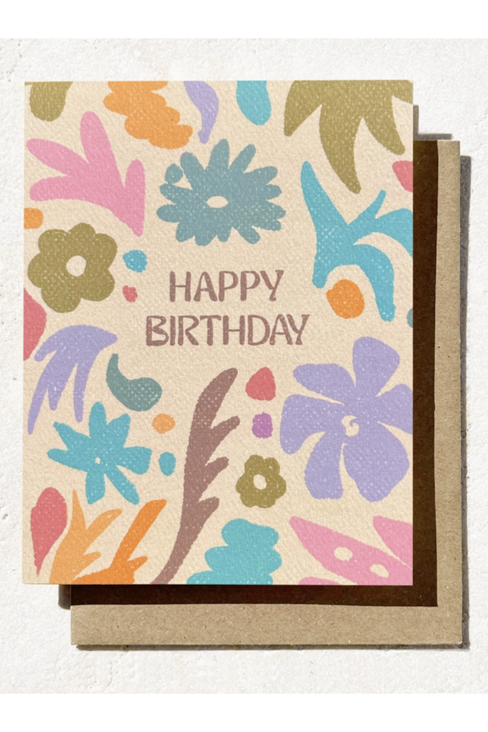 DD Birthday Card - Floral