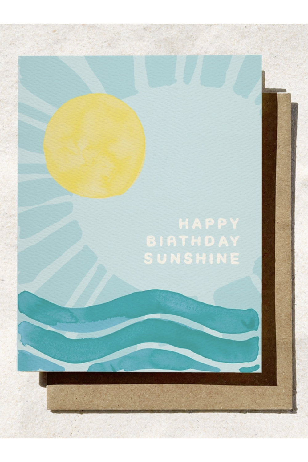 DD Birthday Card - Sunshine