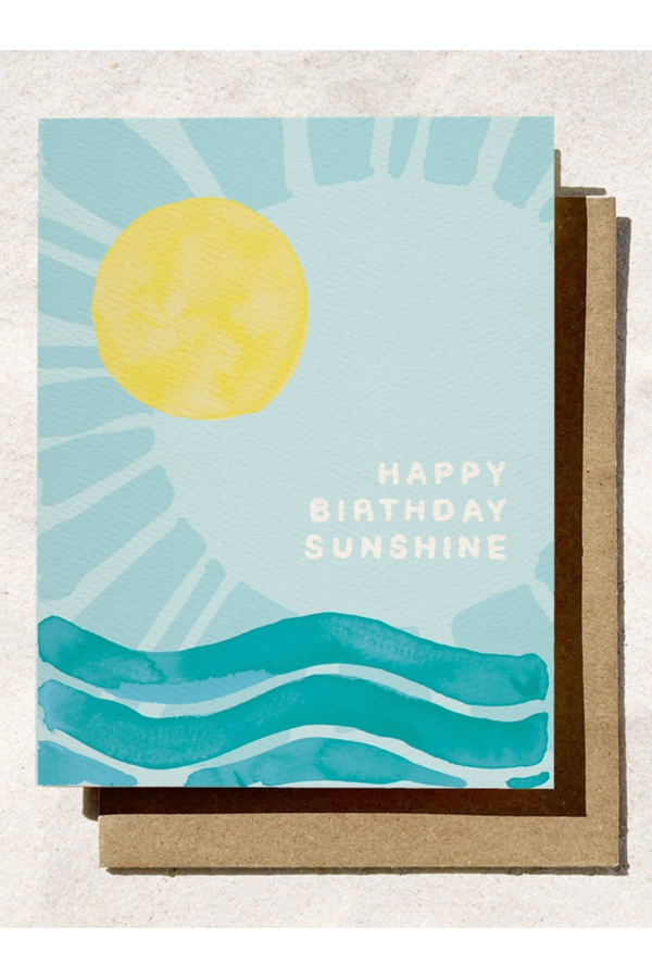 DD Birthday Card - Sunshine