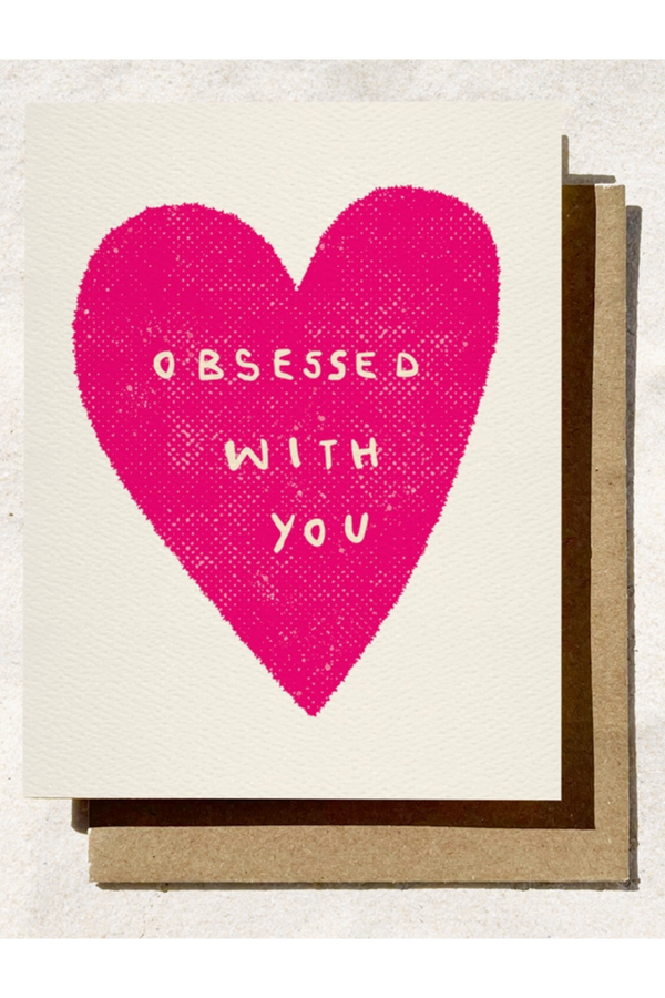 DD Valentine's Day Card - Obsessed with You