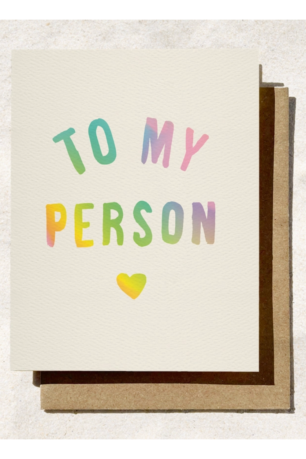 DD Valentine's Day Card - To My Person