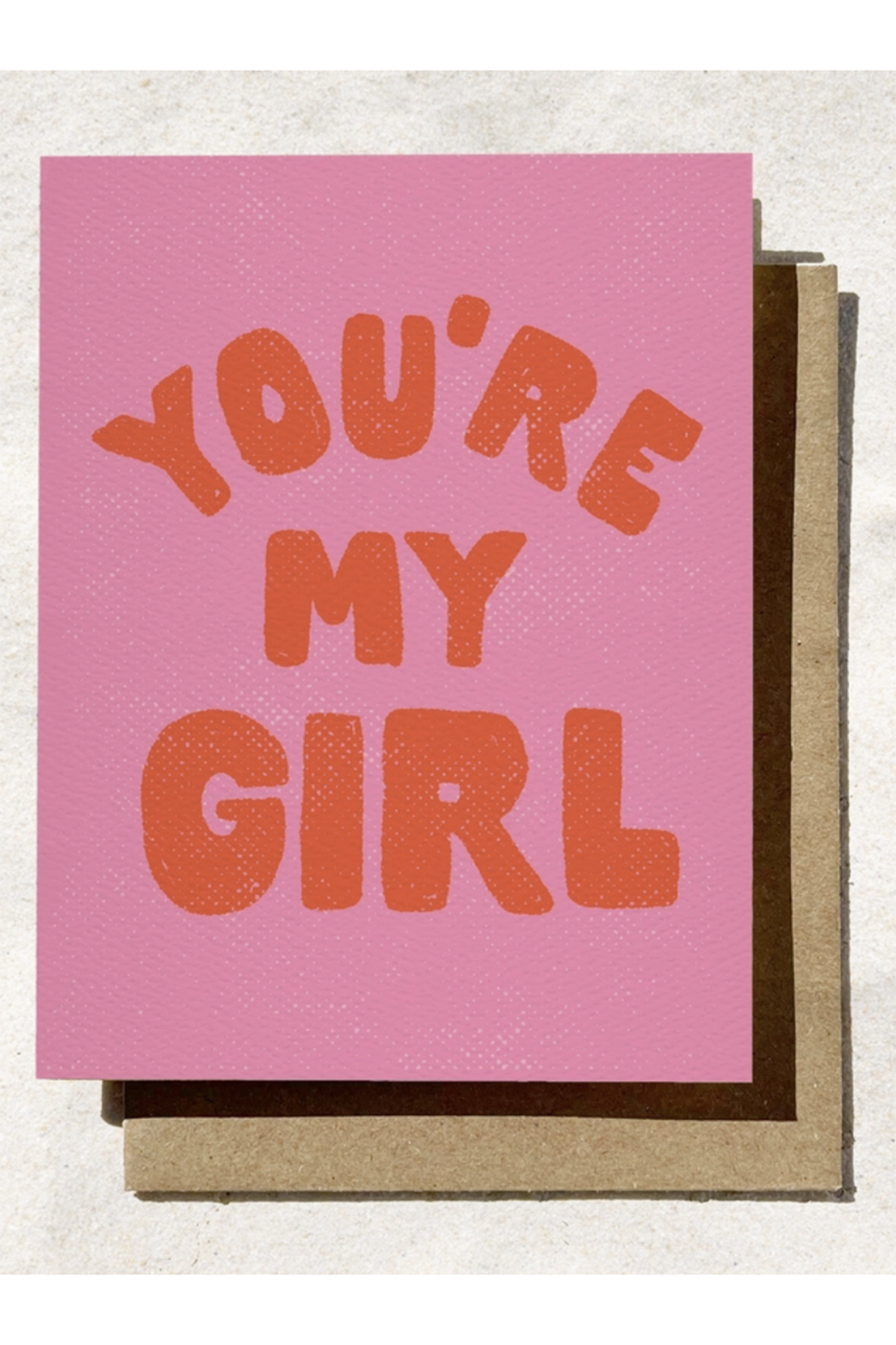 DD Valentine's Day Card - You're My Girl