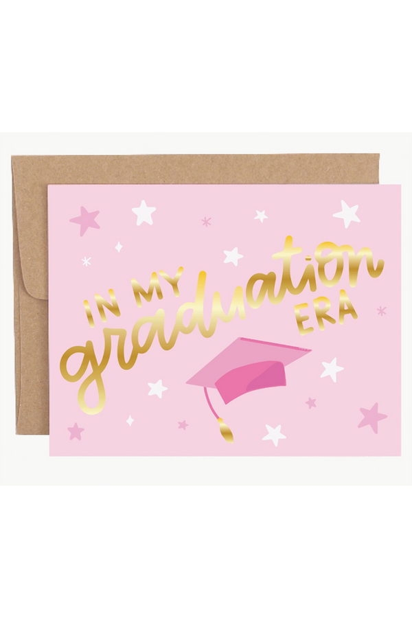 PP Single Graduation Greeting Card - Graduation Era