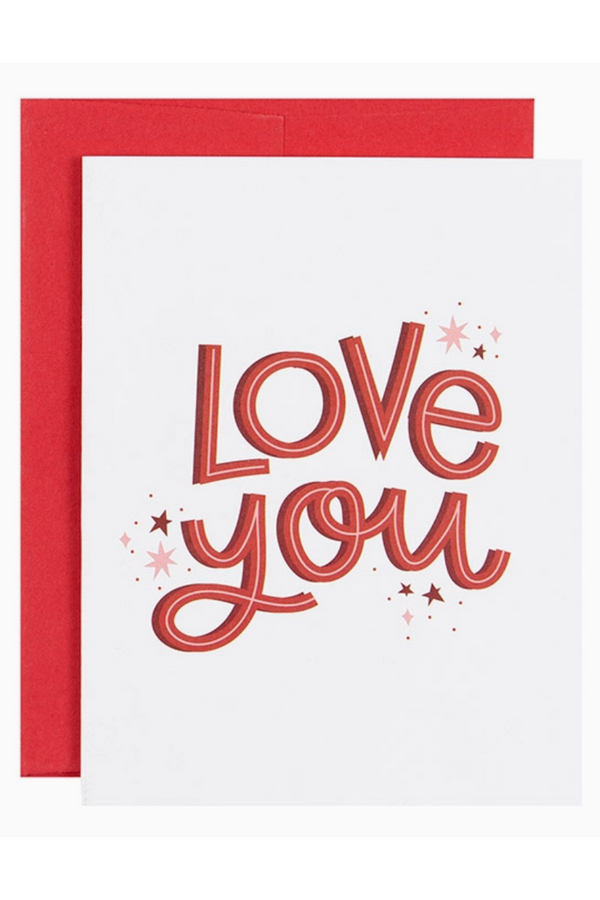 PP Single Valentine's Day Card - Love You