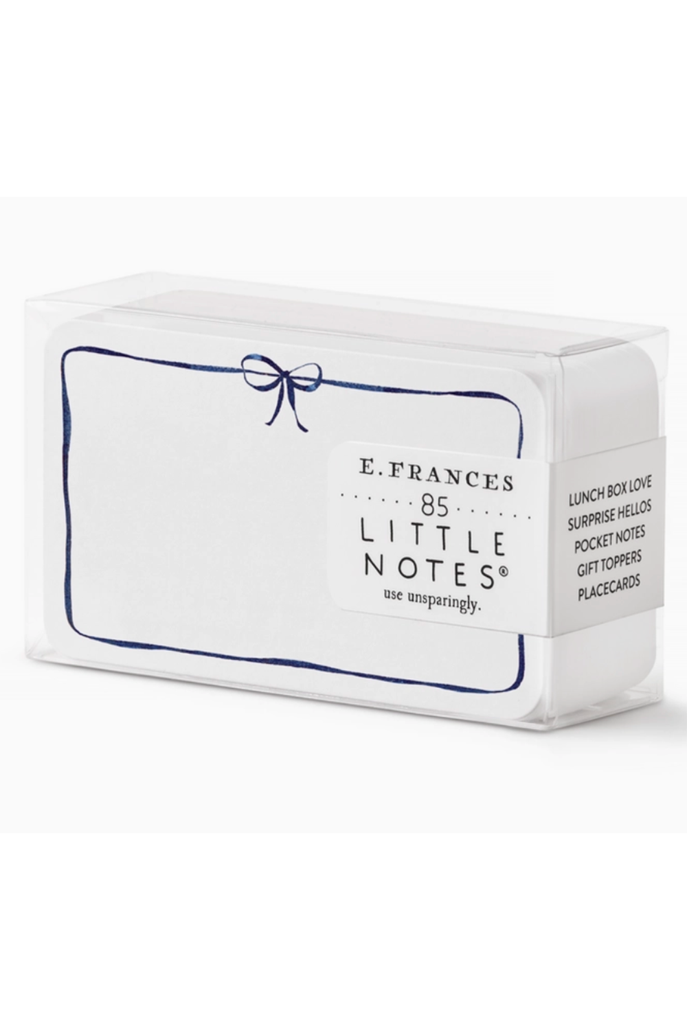 Little Notes - Navy Bow