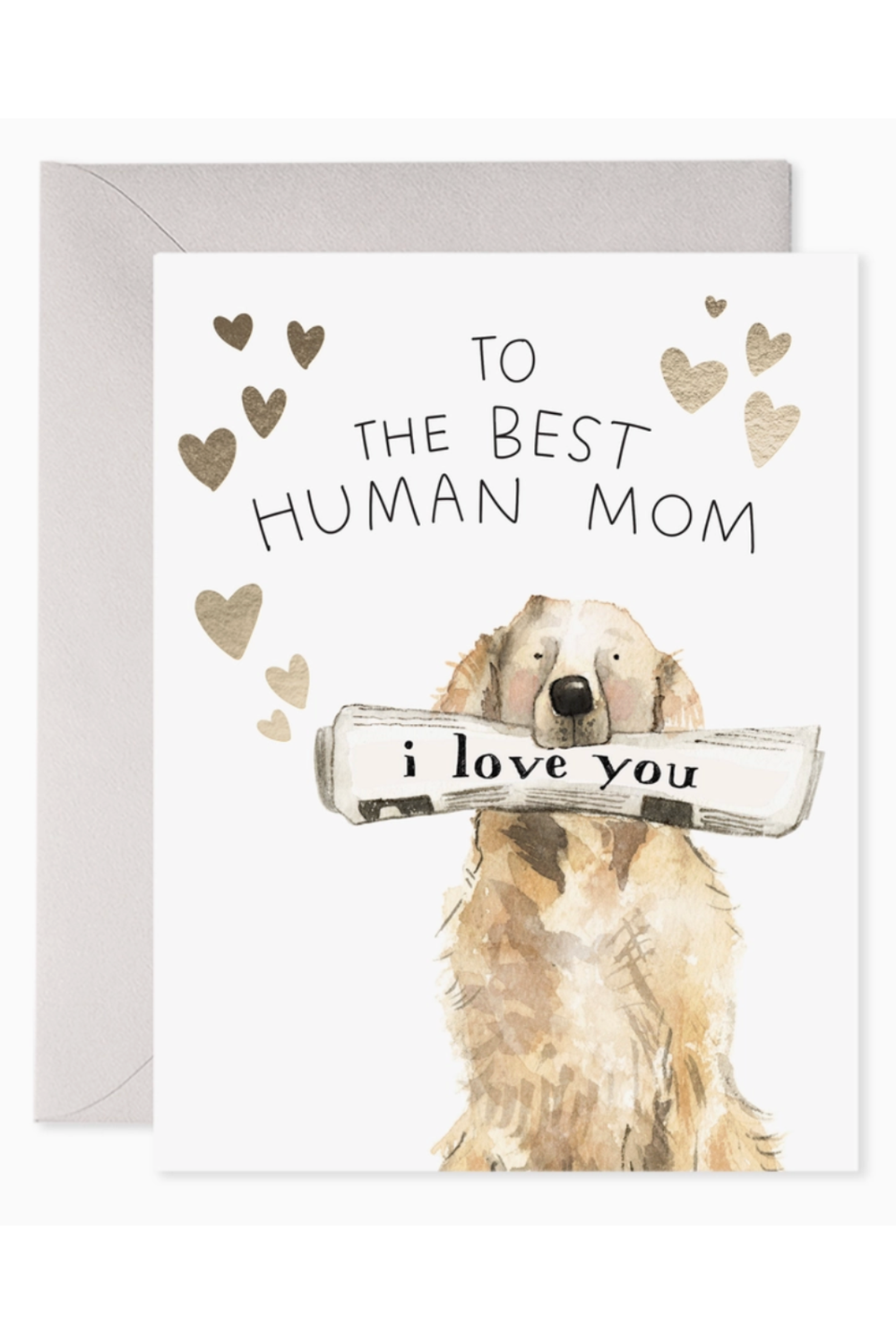 EFran Mother's Day Greeting Card - Best Human Mom