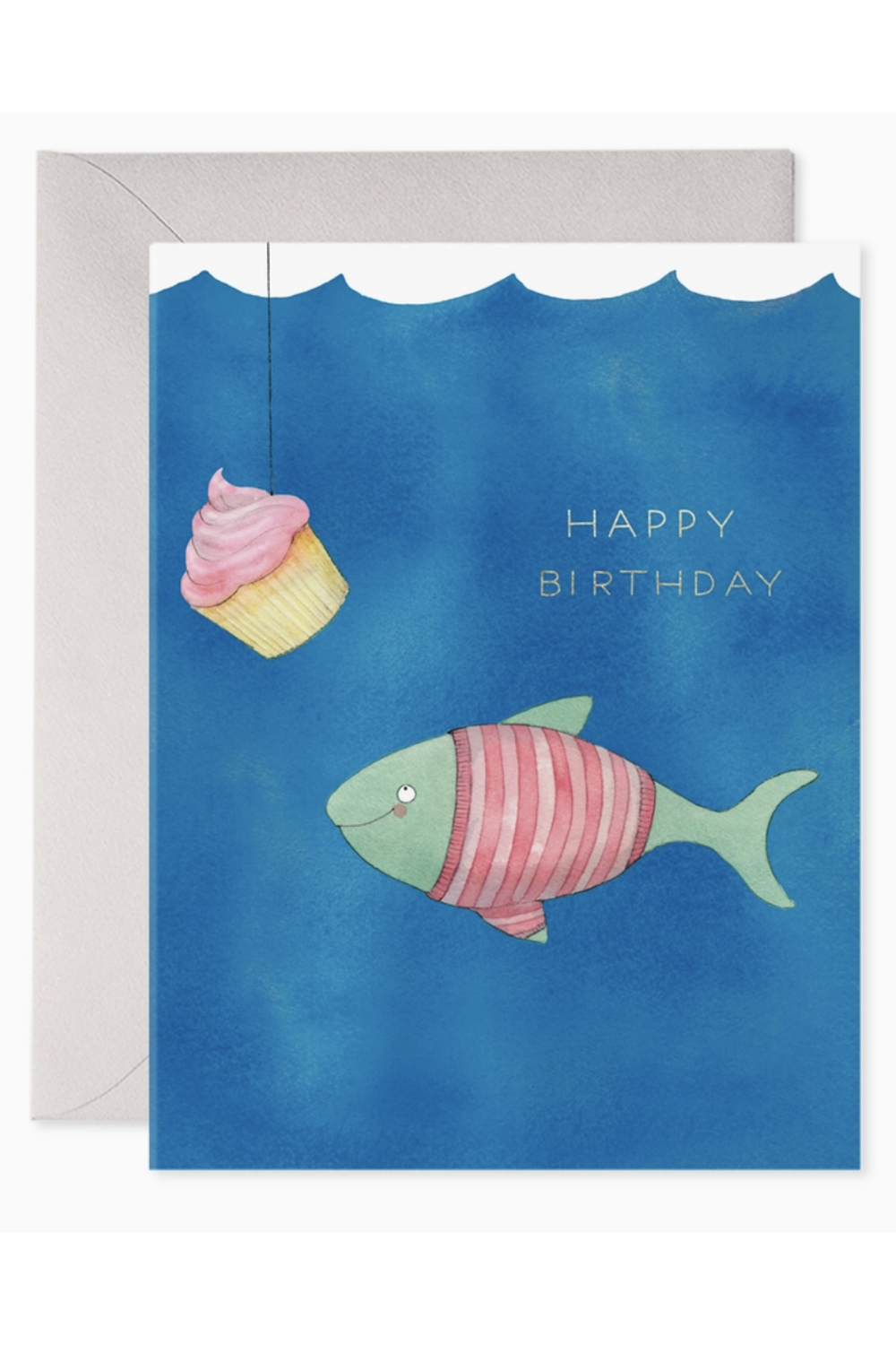 EFRAN Birthday Greeting Card - Cupcake Bait