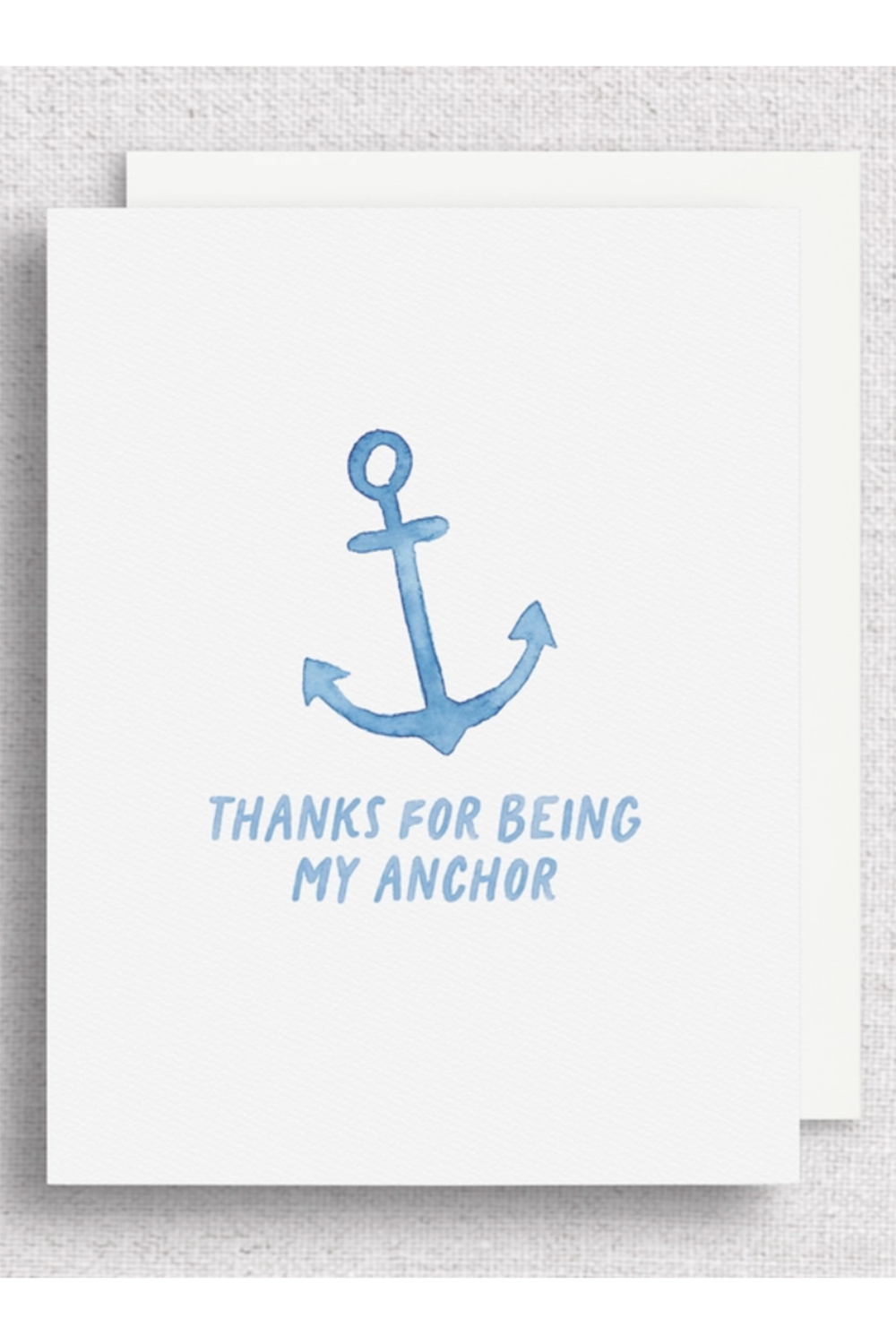 GT Thank You Greeting Card - Anchor