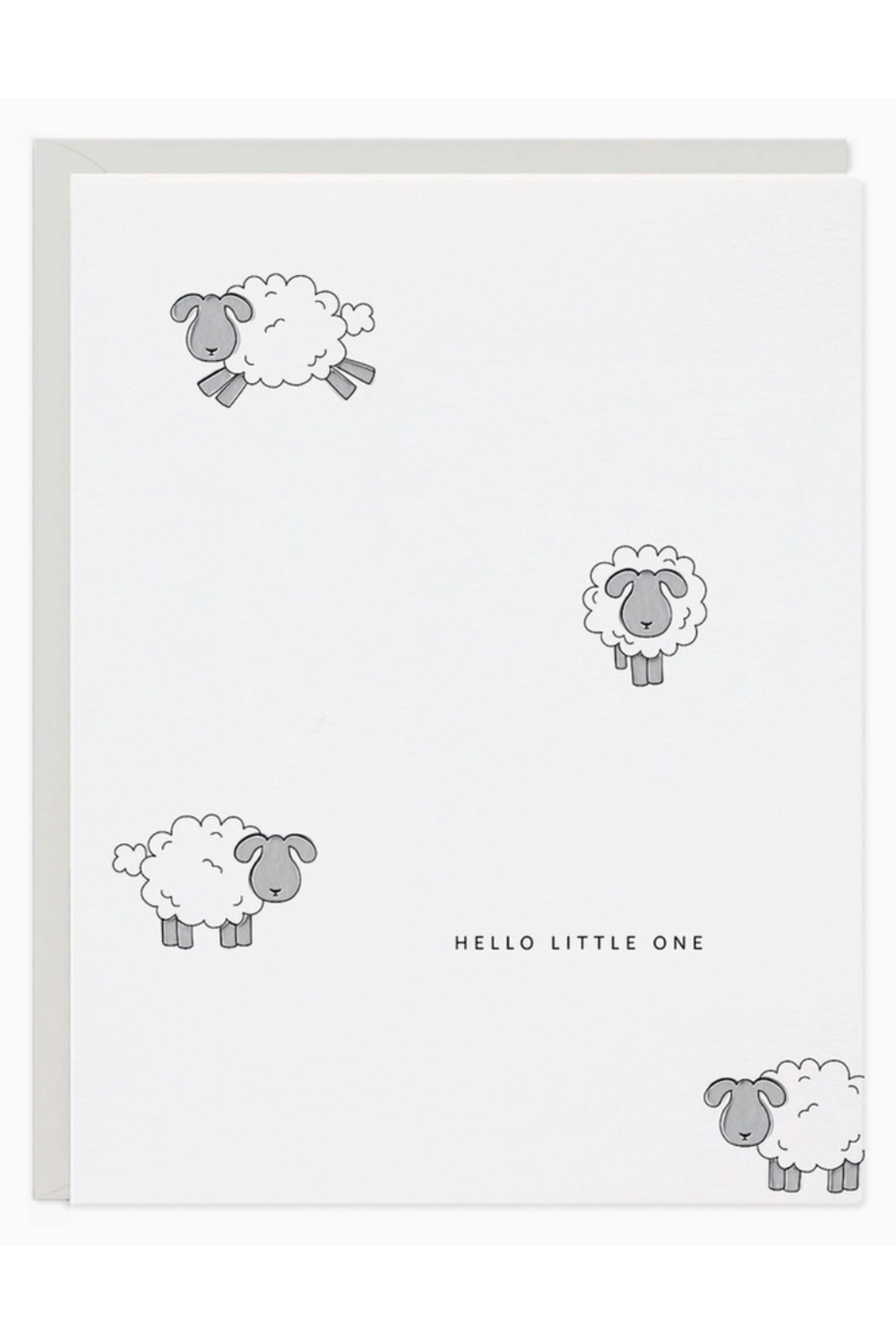 RR Baby Greeting Card - Hello Little One