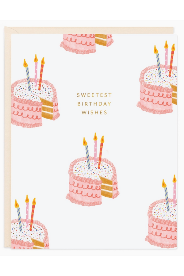 RR Birthday Greeting Card - Sweetest Cake