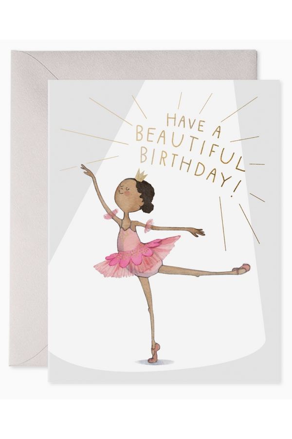 EFRAN Birthday Greeting Card - Ballerina