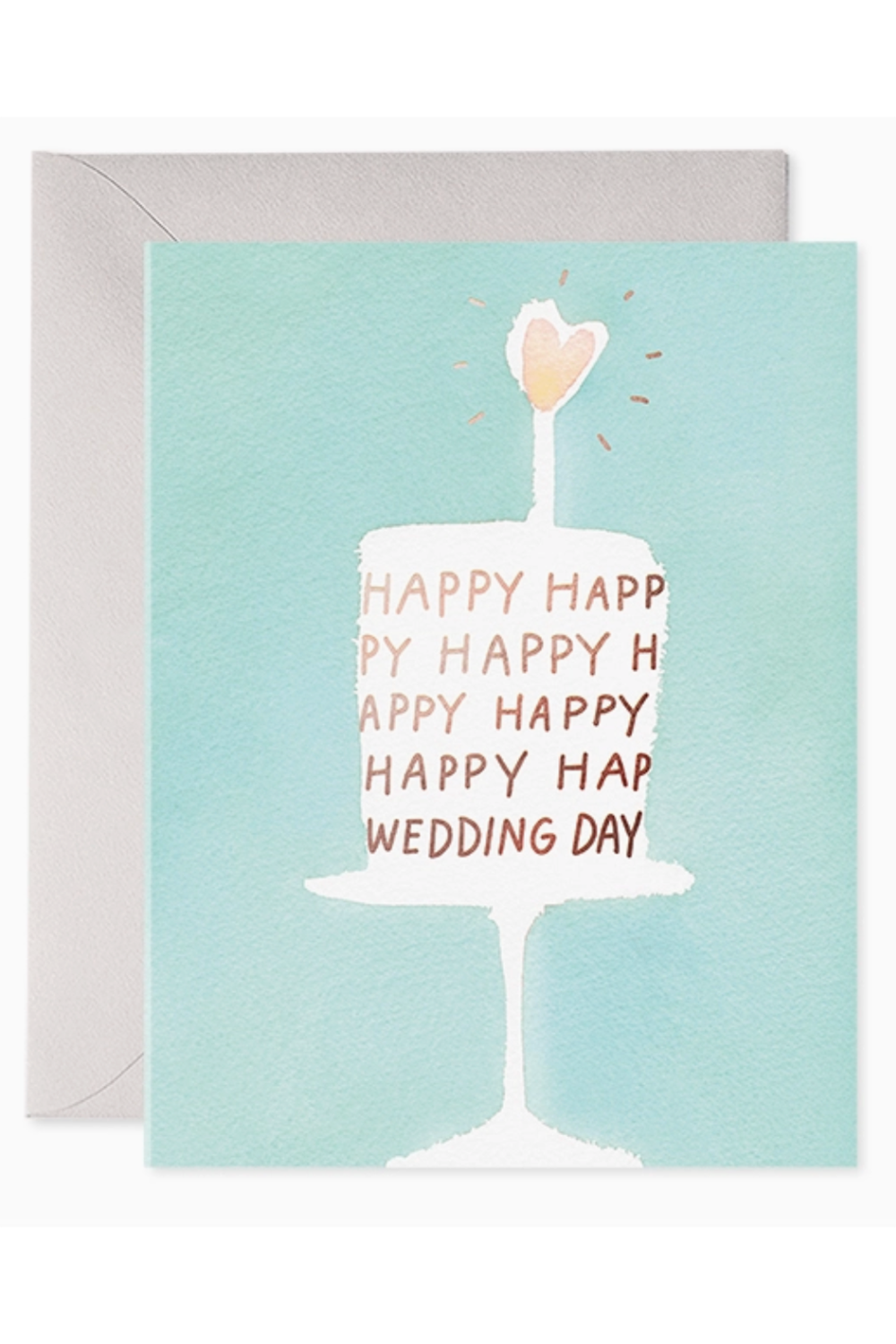 EFRAN Wedding Greeting Card - Cake