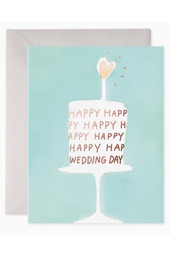 EFRAN Wedding Greeting Card - Cake