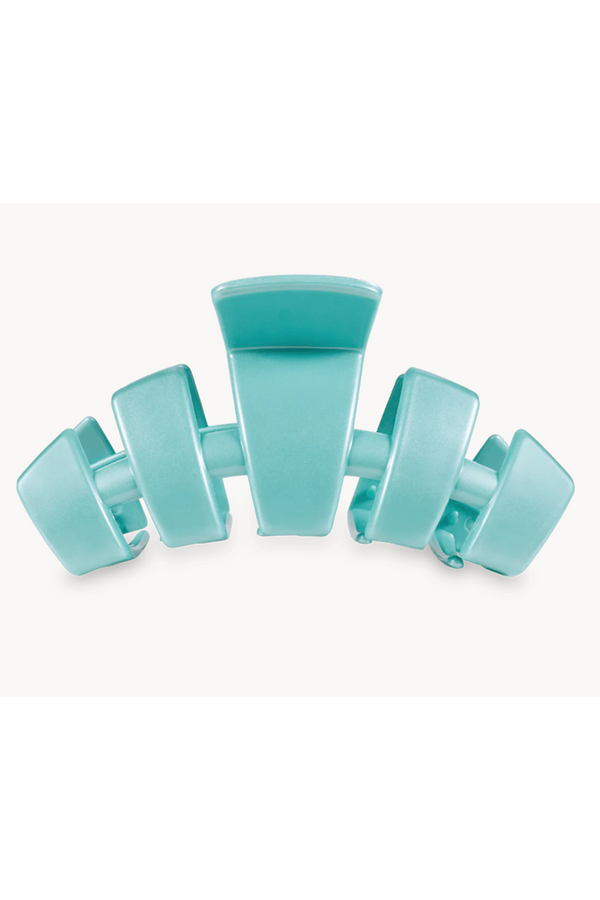 Teleties Classic Hair Clip - Totally Turquoise