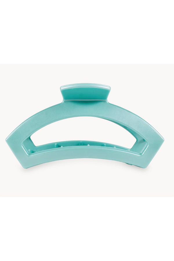 Teleties Open Hair Clip - Totally Turquoise