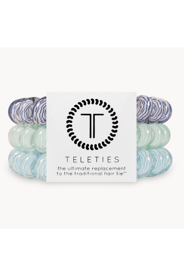 Teleties Hair Ties - Totally Turquoise