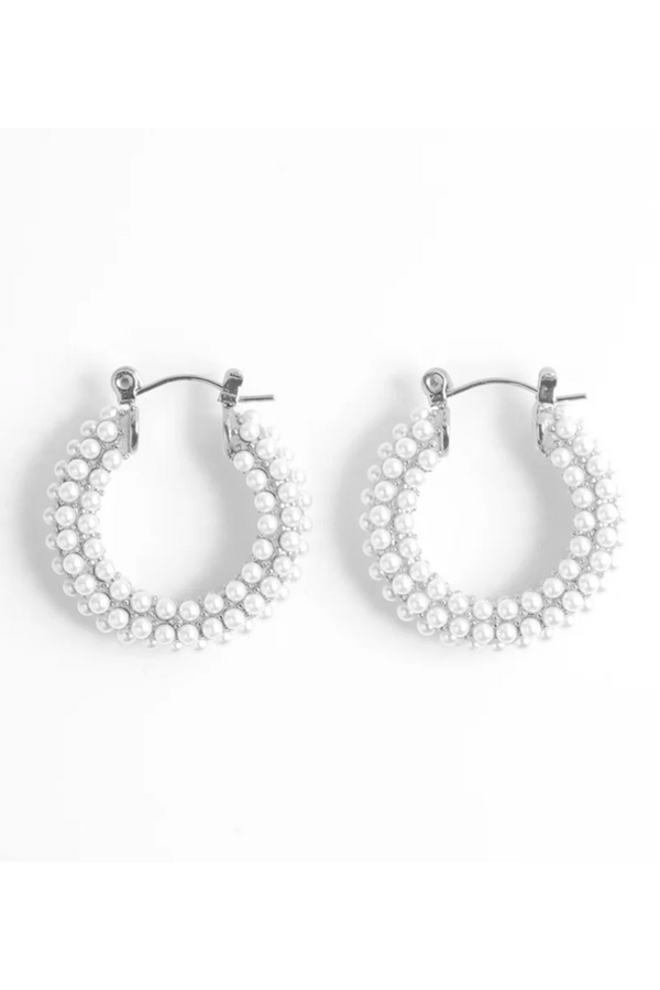 Audrey Hoops - Pearl Silver