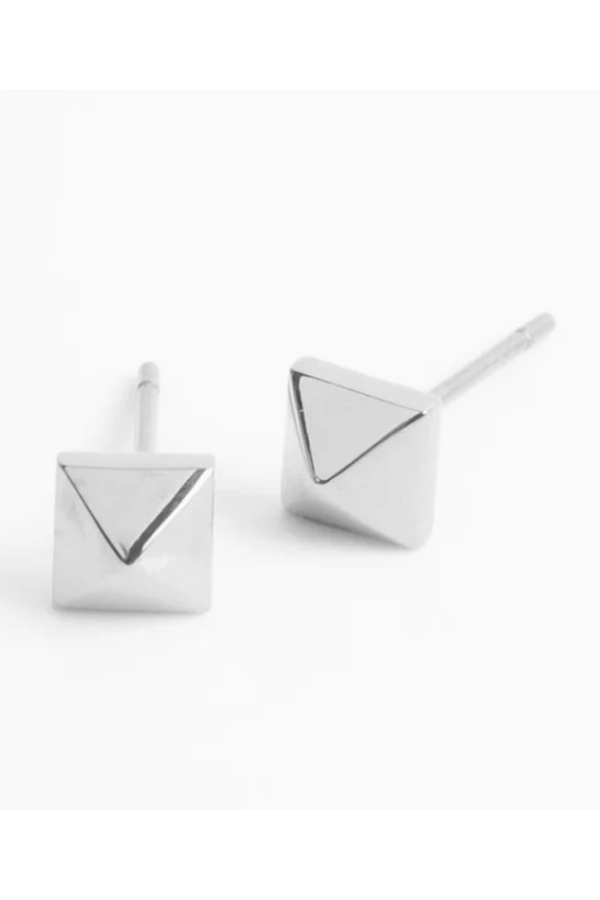 Melrose Studs 5mm - Silver