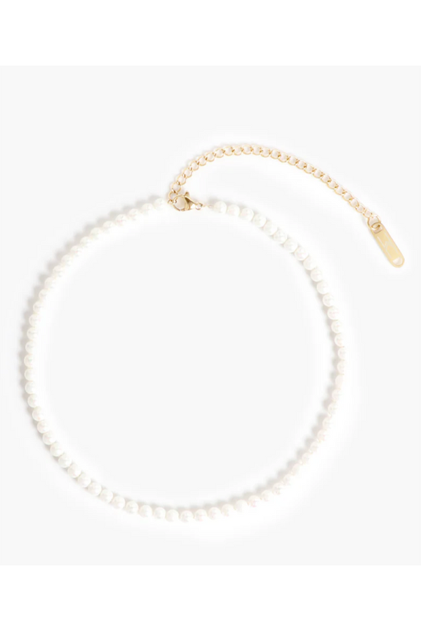 Augusta Choker 4mm - Pearl Gold