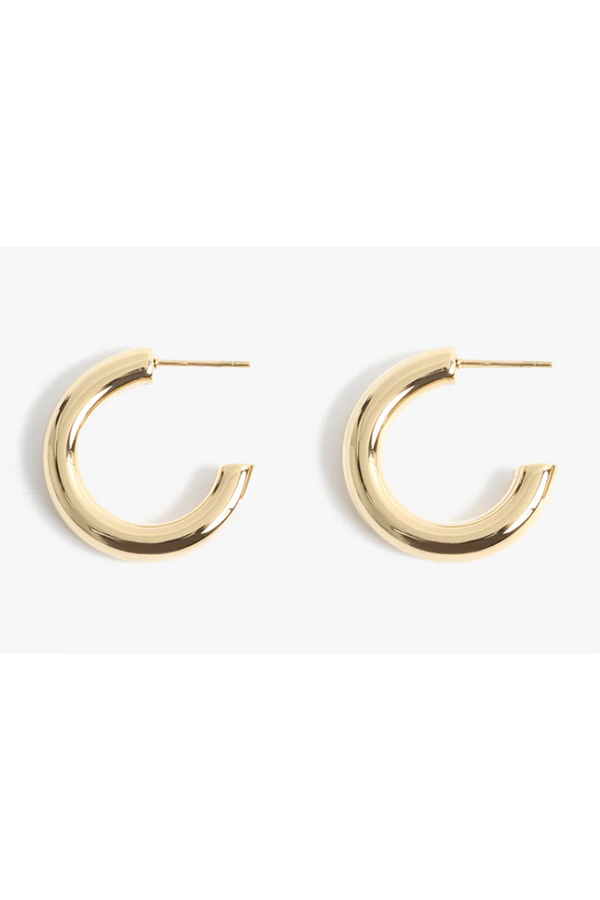 Michaela Hoops 1" - Gold