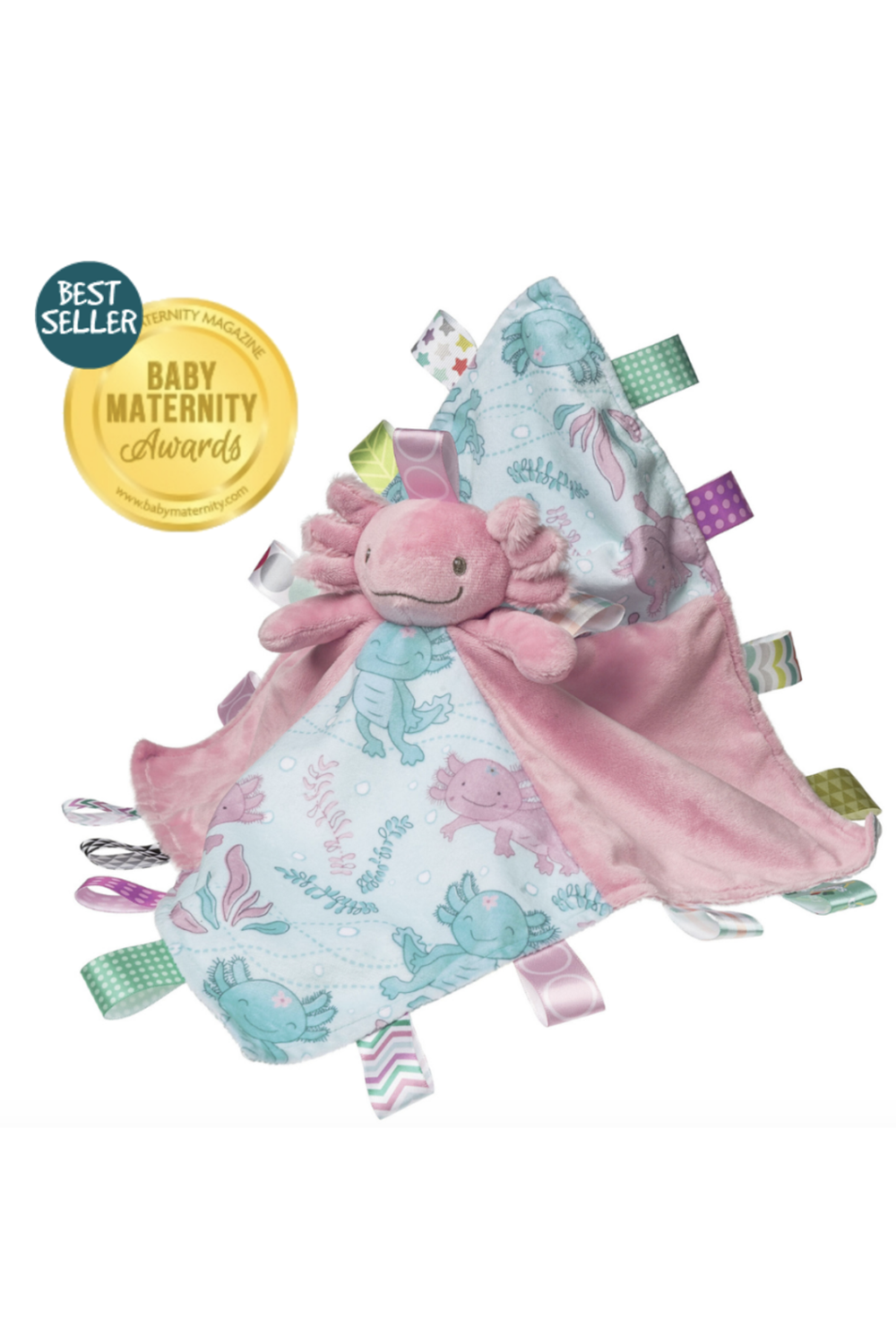 Taggies Character Blankie - Lizzy Axolotl