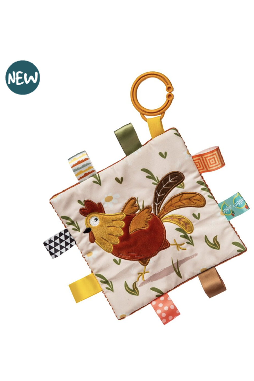 Crinkle Taggie - Rooster
