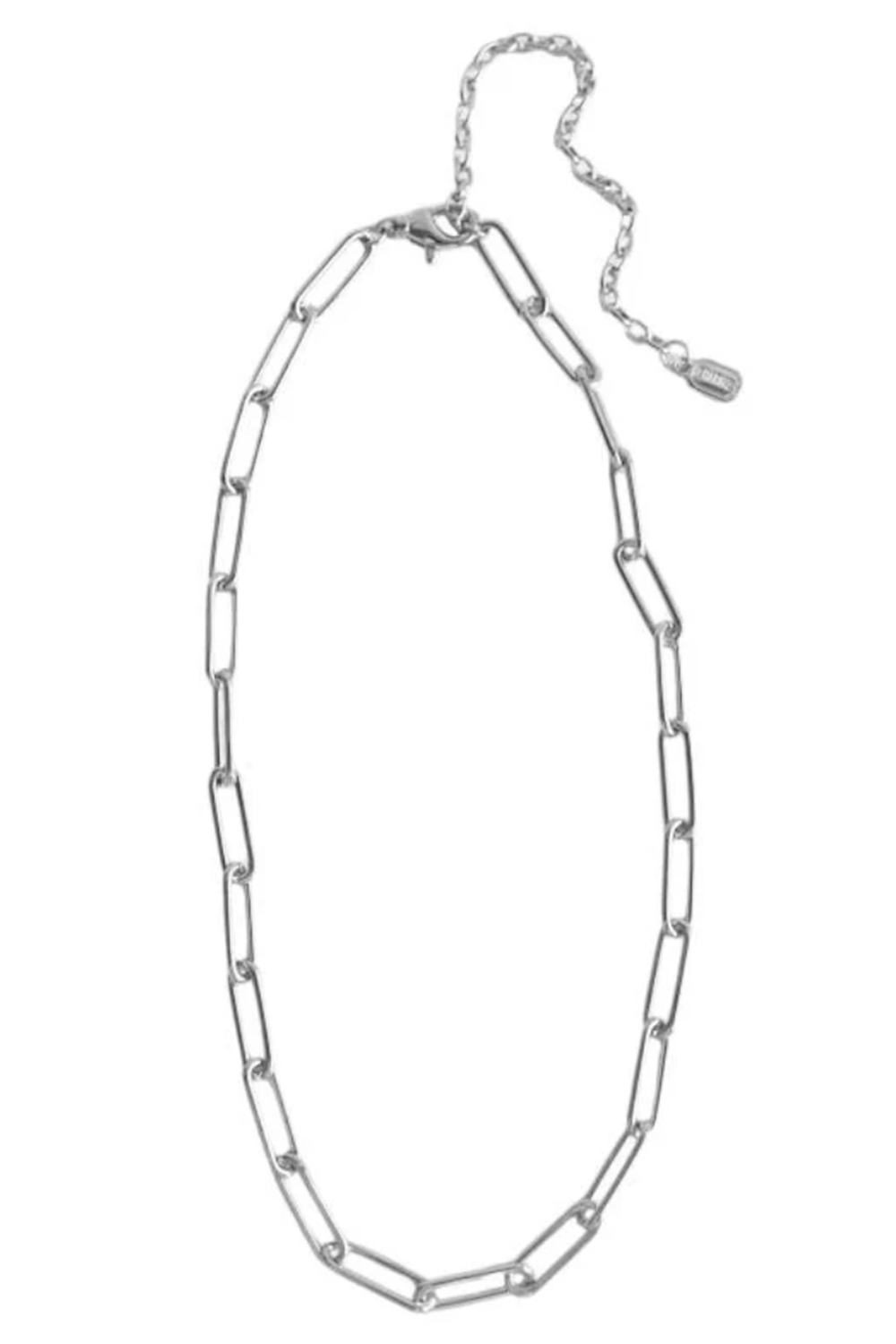 Charm Necklace - DIY Paperclip Silver