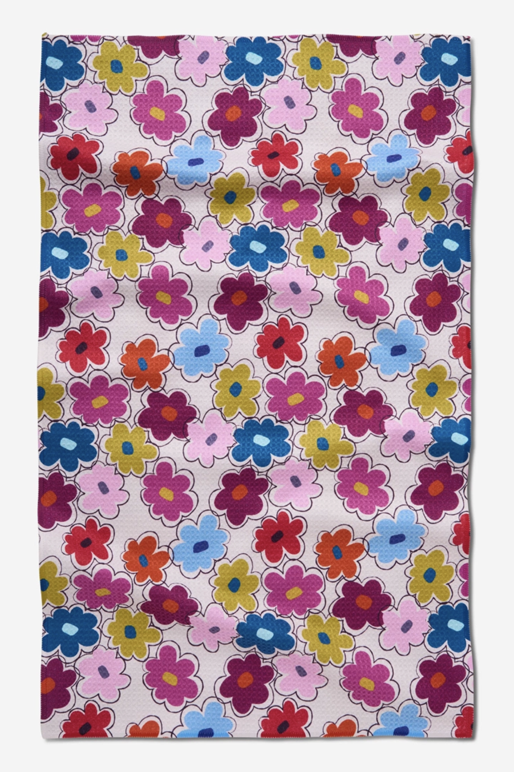 Geometry Kitchen Tea Towel - Flower Fling