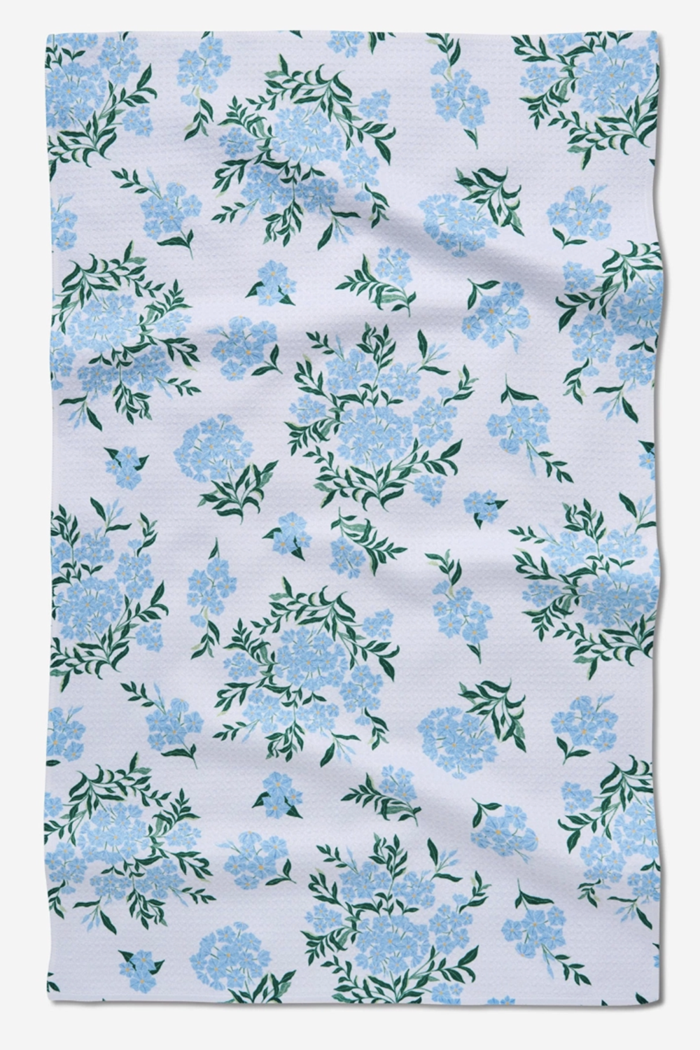 Geometry Kitchen Tea Towel - Plumbago