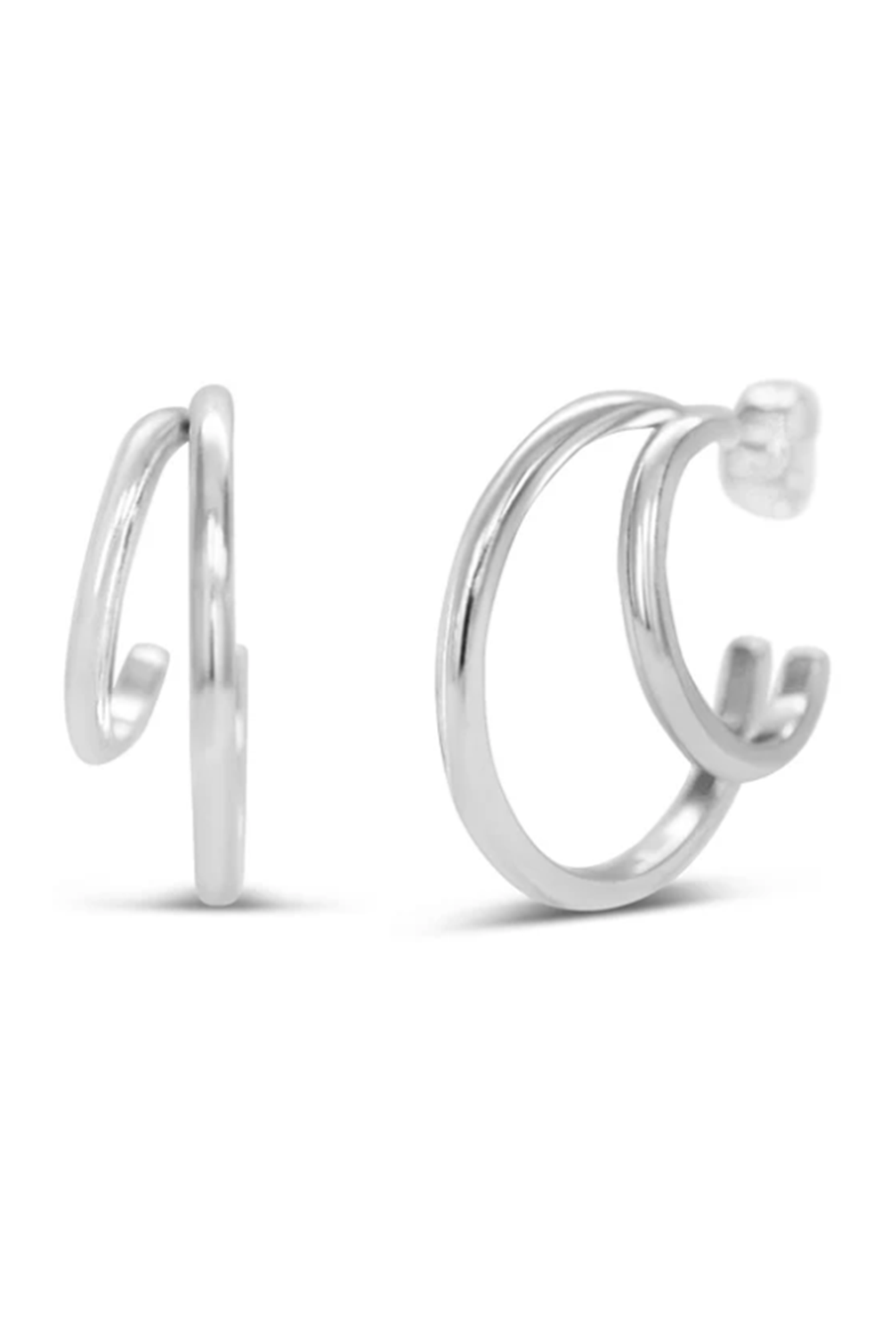 ISLA Hi-Lo Tide Double Hoop - Steel