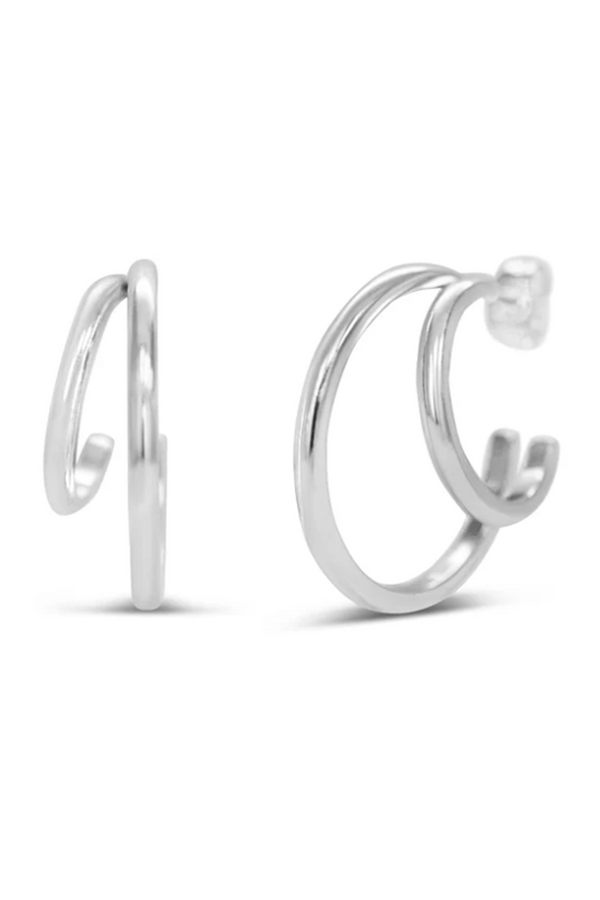 ISLA Hi-Lo Tide Double Hoop - Steel