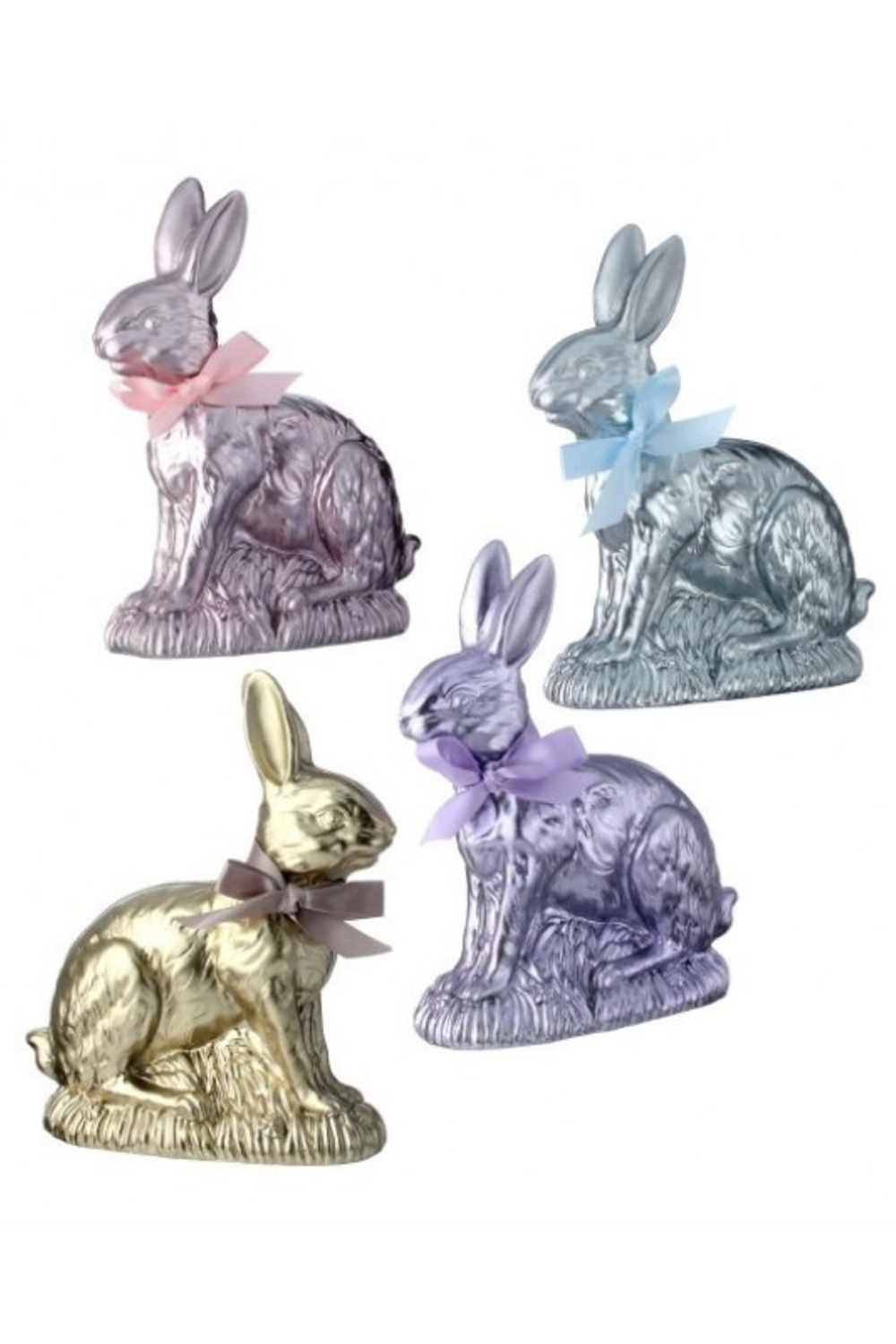 Foil Chocolate Bunny Decor