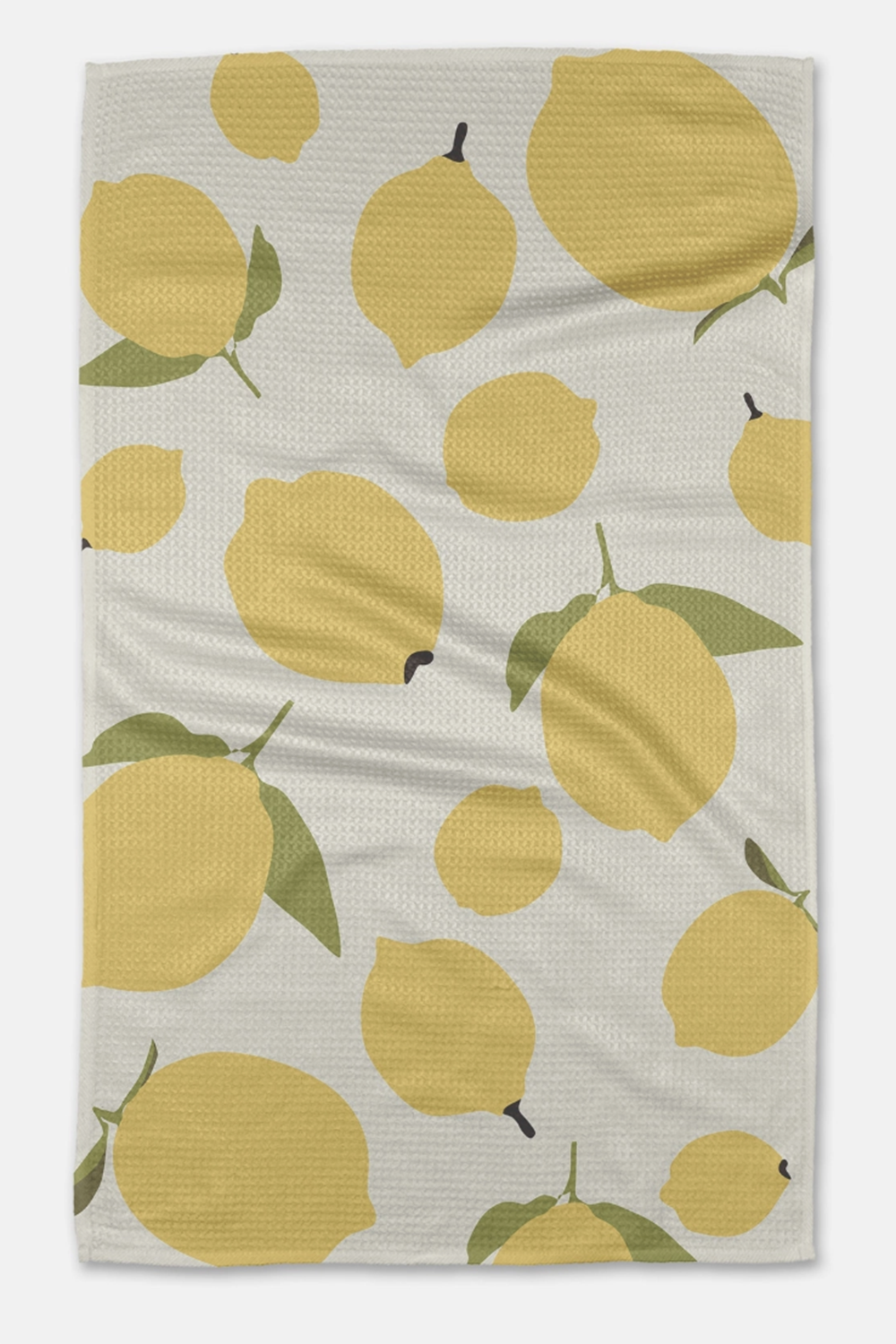 Geometry Kitchen Tea Towel - Sunny Lemons