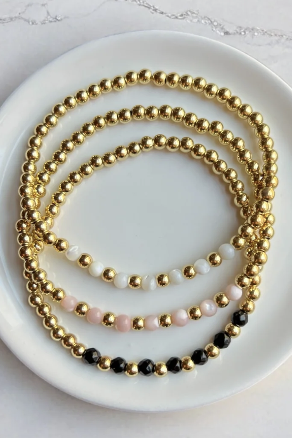 Lottie Gold Filled Bracelet - 4mm Charlotte