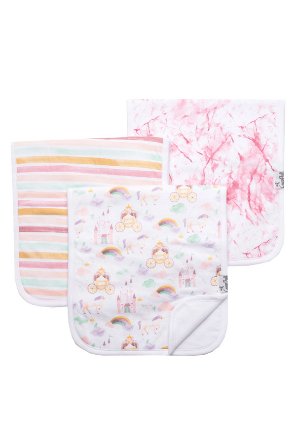 Burp Cloth Set of 3 - Enchanted