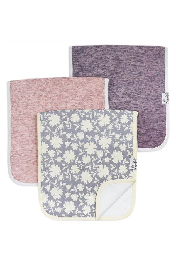 Burp Cloth Set of 3 - Lacie