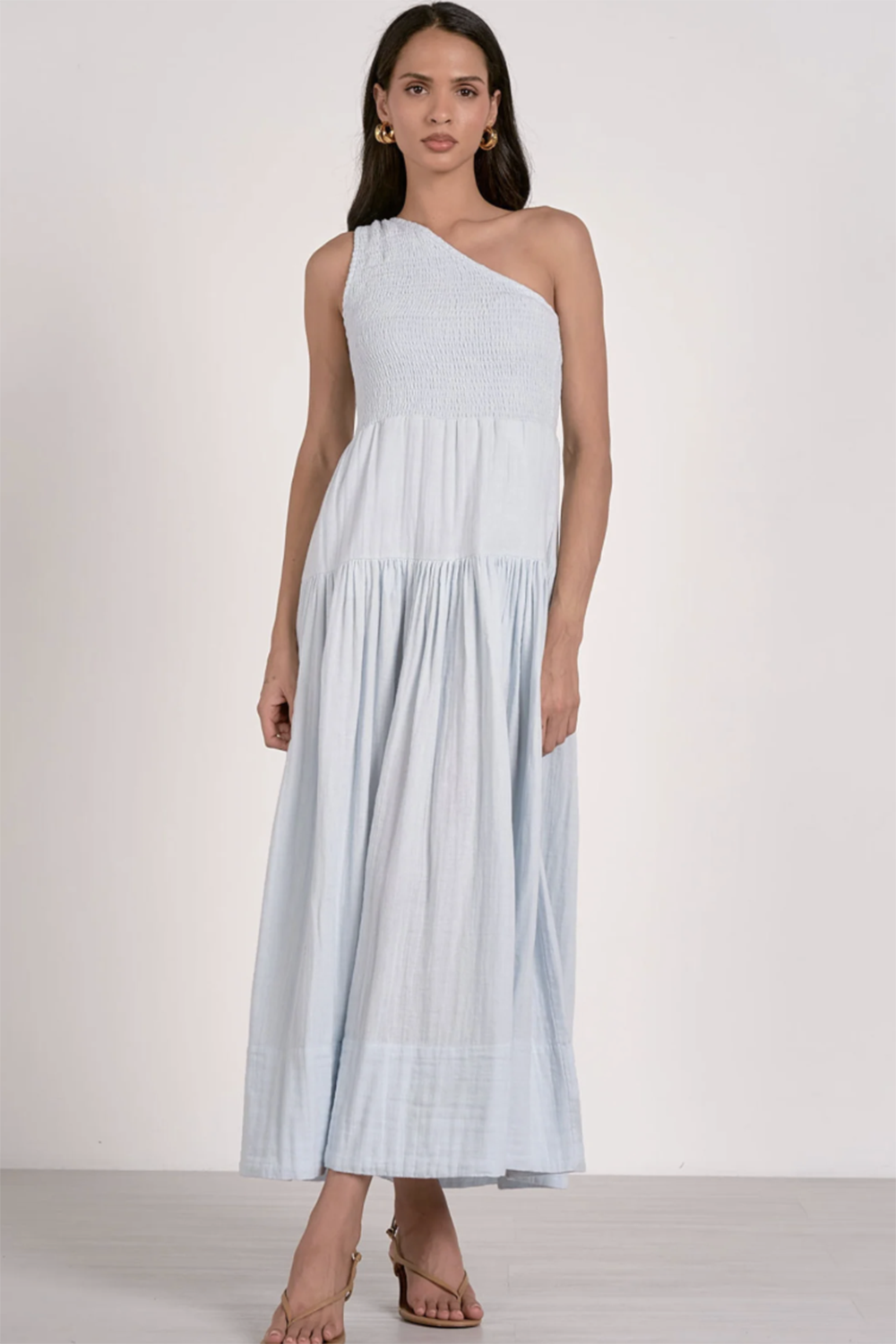 SIDEWALK SALE ITEM - Gracie Maxi Dress - Light Blue