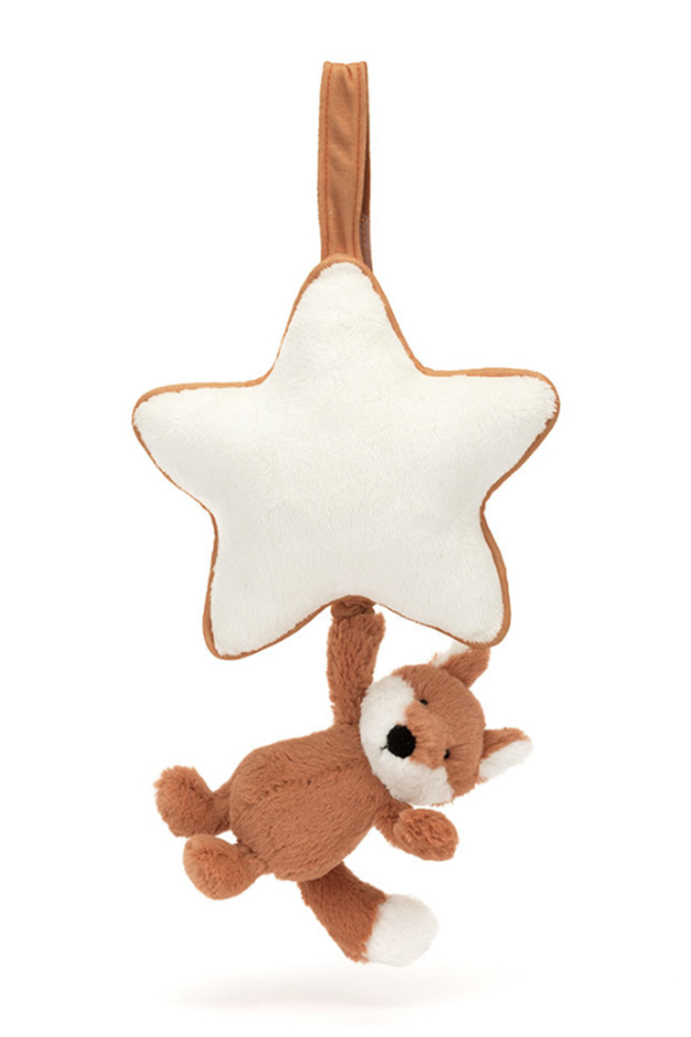 JELLYCAT Bashful Musical Pull - Fox Cub
