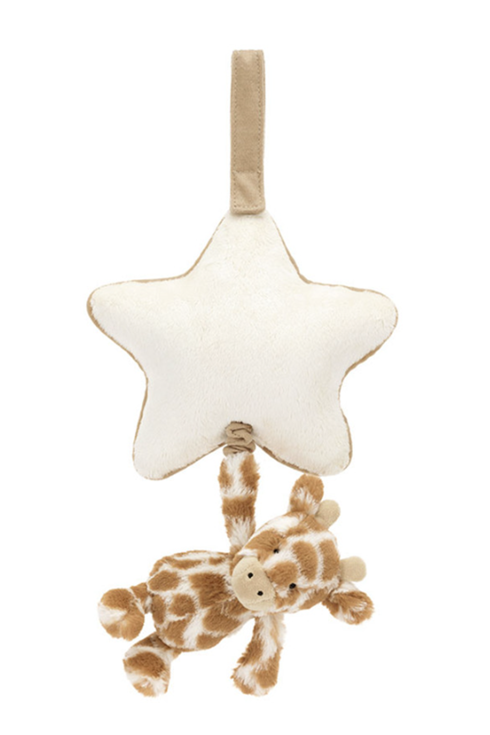 JELLYCAT Bashful Musical Pull - Giraffe